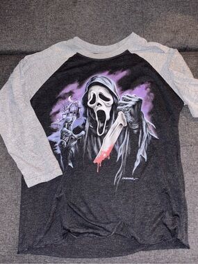 Glow in the dark fright rags scream shirt
